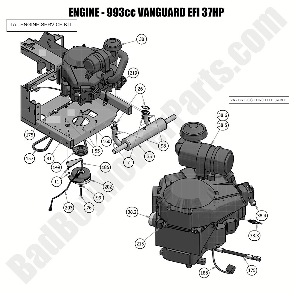 2019 Rogue - Engine - Vanguard EFI